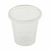Plastglas 3 cl snapseglas &Oslash;45xH45mm Bionedbrydelig PLA Klar