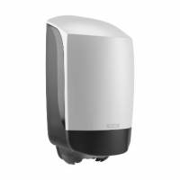 Dispenser H&aring;ndkl&aelig;derulle Katrin S mini L17.4xB18.6xH34.8cm Plast Hvid
