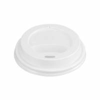 Drikkel&aring;g Plast &Oslash;80xH20mm Til Kaffeb&aelig;ger Hvid