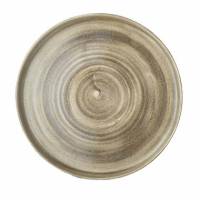 Tallerken Churchill Patina &Oslash;26cm L26xB26xH2cm Porcel&aelig;n Taupe