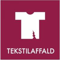Piktogram L120xB120mm Tekstilaffald