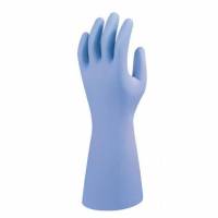 Handske Ansell AlphaTec G21B 37-520 soft str XL 9.5 nitril u. latex/silikone bl&aring;