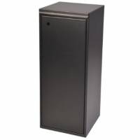 Affaldsstativ 2x60ltr L865xB345xH345mm med l&aring;ge sort