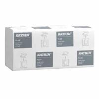 H&aring;ndkl&aelig;deark Katrin Plus V-Fold 2-lag L23xB22.4xD11.5cm Nyfiber Hvid