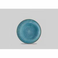 Tallerken Churchill Stonecast Patina &Oslash;16.5xH1cm Bl&aring;