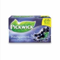 Te Sort Pickwick Blackcurrant 20 breve Rainforest Alliance Bl&aring;b&aelig;r