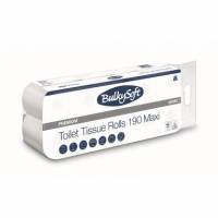 Toiletpapir Bulkysoft Premium 2-lag L19.95mxB10.5cm Nyfiber Hvid