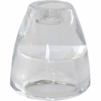 Lysestage 2-i-1 &Oslash;7xH7.5cm Til Fyrfadslys/Stagelys Klar