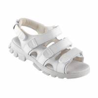 Sandal Sundheds Walki str 40 med Velcro/Chock absorberende Hvid