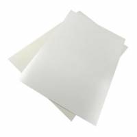 Kagepap L330xB260mm med lak Hvid FRA 123791 L370xB260mm