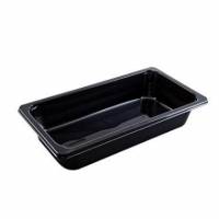 Bakke 1-rum 2326-1B Rektangul&aelig;r 2385ml L324xB176xH60mm CPET Sort