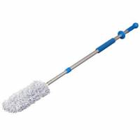 Afst&oslash;ver 51cm Microfiber/Alu med Teleskopskaft Ergo Globe 100-180cm Gr&aring;