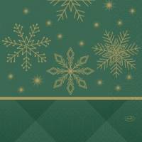 Serviet Duni 3-lag 33x33cm Rhombus Green