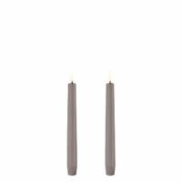 LED Stagelys Uyuni &Oslash;2.3xH20.5cm Uden Fjernbetjening Sandstone