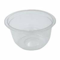 Plastb&aelig;ger Rund 200ml &Oslash;95xH53mm RAPET PET Klar
