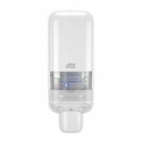 Dispenser Manuel Tork S4 1000ml Plast Hvid til s&aelig;be/h&aring;nddesinfektion