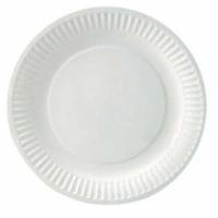 Paptallerken Catersource &Oslash;18xH1cm Pap Hvid