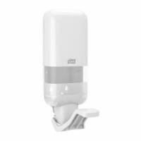 Dispenser Manuel Tork S4 1000ml Plast med Albuegreb Hvid til s&aelig;be/desinfektion
