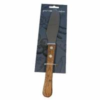 Sm&oslash;rkniv L230mm Rustfri st&aring;l Med Teaktr&aelig;skaft