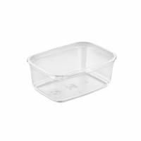 Plastb&aelig;ger M68-50 Rektangul&aelig;r 500ml L141.6xB104.6xH55.7mm APET Klar
