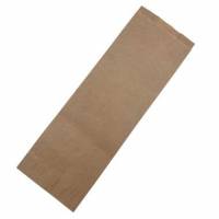 Grovbr&oslash;dspose Ribbet Stor 160/(2x40)x450+20mm 50gr Brun