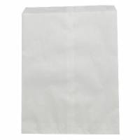 Bagerpose 0.5kg 160x225+20mm 40gr Hvid