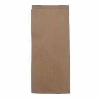 Grovbr&oslash;dspose Ribbet Lille 160/(2x40)x380+20mm 50gr Brun