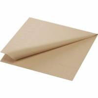 Serviet Duni Natural brown 33x33cm 3-lag Brun