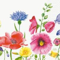 Serviet Duni Flowy Meadow 33 x 33cm 3-lags Floret