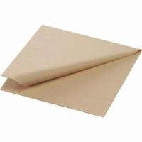 Serviet Duni Natural brown 24 x 24cm 2-lag Brun