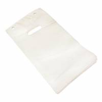 B&aelig;repose P&aring; blok B245xH390+30mm 31my 50\% rec. LDPE Hvid