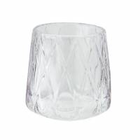 Bolsius Glaslys Diamond Relight Transparent uden Refill