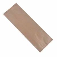 Grovbr&oslash;dspose Ribbet Stor Rektangul&aelig;r L160/(2x40)xB450+20mm Papir 50gr Brun