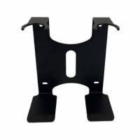 Dispenser V&aelig;gh&aelig;ngt Dobbel Holder L5.5xB12.5xH13.5cm St&aring;l Til S&aelig;be/Creme Sort