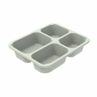 Bakke 4-rum C 2227-4C Rektangul&aelig;r 227X178X43mm 1070ml CPET Evolve