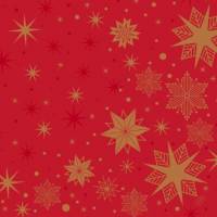Serviet Dunilin 40 x 40cm Airlaid Stargazing Red