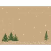 D&aelig;kkeserviet Bio Dunicel L30 x B40cm Humble Trees Brun
