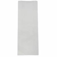 Bagerpose 6 kg 200/(2x35)x520+20 mm FSC 40 gr Hvid