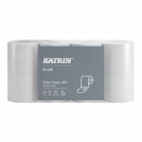 Toiletpapir Katrin Plus Easy Flush 2-lags &Oslash;11.5cm L50mxB10cm Nyfiber Hvid