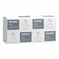 H&aring;ndkl&aelig;deark Katrin Plus Non-Stop Wide Z-Fold 2-lag L24xB24xD8cm Nyfiber Hvid