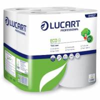 Toiletpapir Lucart Eco8 2 lag 57m 9,8x11,5cm Ecolabel