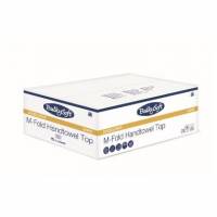 H&aring;ndkl&aelig;deark Bulkysoft Excellence M-Fold 3-lag L21.5xB32xD8cm Nyfiber Hvid