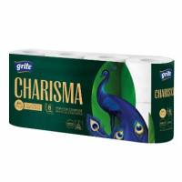 Toiletpapir Grite B9.6 cm x L18.75 m 4-lag Ecolabel med Hylse Hvid Nyfiber
