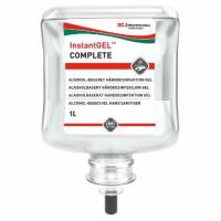 H&aring;nddesinfektion Gel InstantGel Complete 80\% ethanol 1ltr til dispenser