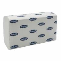 H&aring;ndkl&aelig;deark Bulkysoft Luxury Z-fold 3-lag L21.5 x B24 x D8 cm Nyfiber Hvid