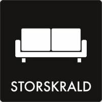 Piktogram Storskrald 180x180mm