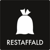 Piktogram Restaffald 60x60mm