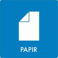 Piktogram Papir 60x60mm