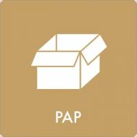 Piktogram Pap 60x60mm