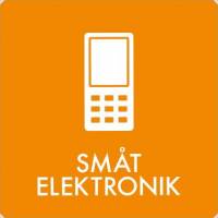 Piktogram Sm&aring;t Elektronik 180x180 mm